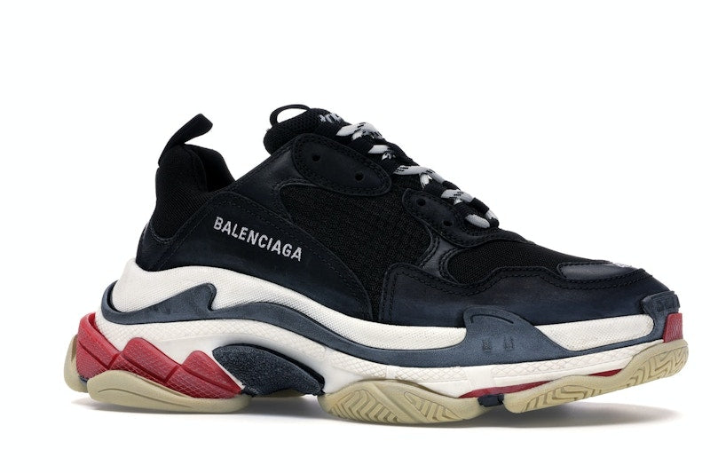 Balenciaga Triple S Black White Red (2018 Reissue)