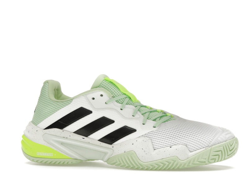adidas Barricade 13 Cloud White Core Black Semi Green Spark