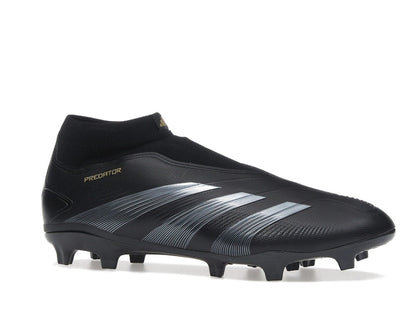 adidas Predator League Laceless FG Core Black Carbon Gold Metallic