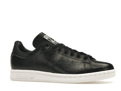 adidas Stan Smith Cracked Leather Black Gold (Women's)