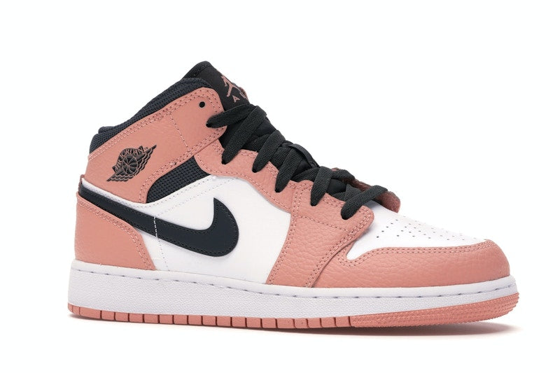 Jordan 1 Mid Pink Quartz (GS)