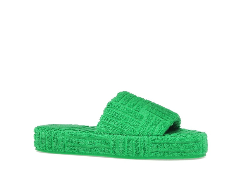 Bottega Veneta Resort Sponge Slide Grass (Womens)
