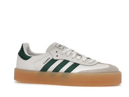 adidas Sambae White Collegiate Green Gum (Women's)