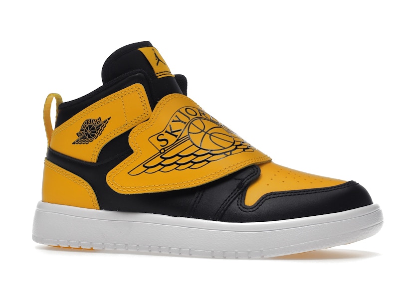 Sky Jordan 1 Black White University Gold (PS)