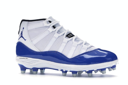 Jordan 11 Retro Cleat White Royal