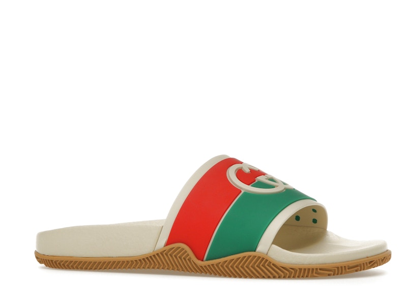 Gucci Slides Interlocking G Orange (Women's)