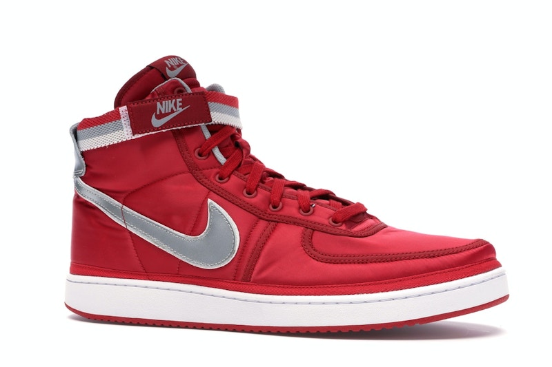Nike Vandal High Supreme University Red Metallic Silver