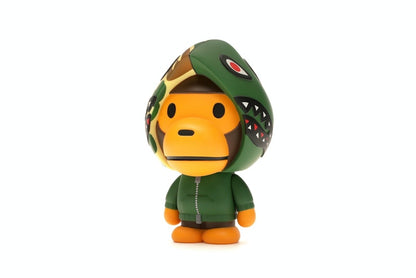 BAPE Baby Milo Shark Hoodie Vinyl Toy Green