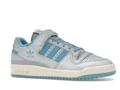 adidas Forum 84 Low Silver Metallic Preloved Blue Grey Two