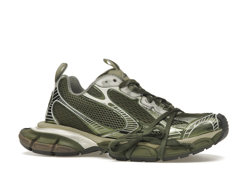Balenciaga 3XL Dark Green Light Beige
