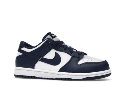 Nike Dunk Low White Midnight Navy (PS)