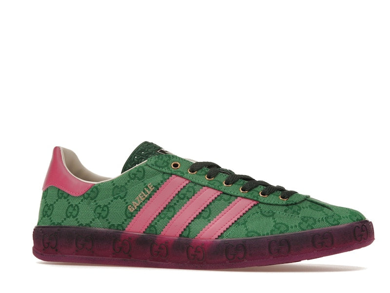 adidas x Gucci Gazelle Green GG Monogram (Women's)