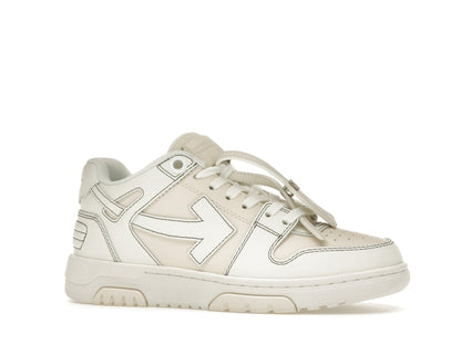 OFF-WHITE Out Of Office OOO Low Tops Cream White (Women's)