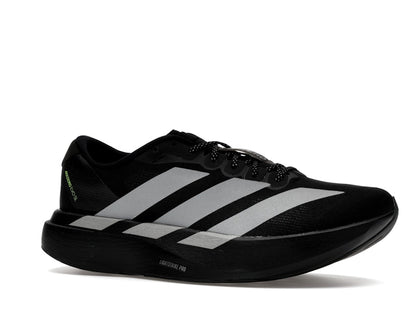 adidas Adizero Evo SL Black Silver Metallic Signal Green