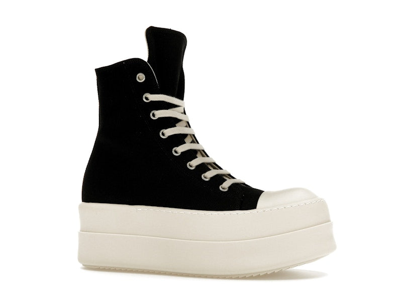 Rick Owens DRKSHDW Mega Bumper Sneaks Black White (Women's)
