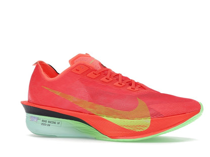 Nike ZoomX Vaporfly Next% 4 Bright Crimson Mint Foam Cave Purple Lime Blast