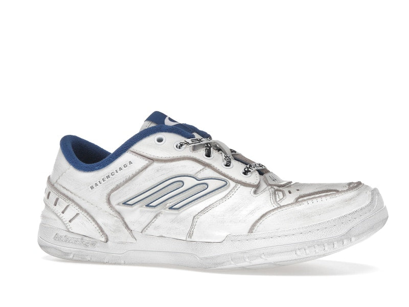 Balenciaga Hamptons Worn-Out White Dark Blue