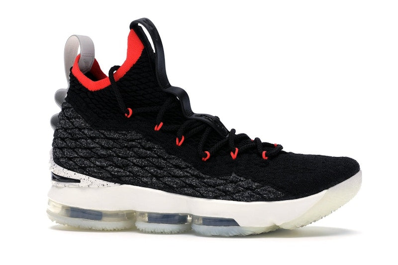 Nike LeBron 15 Black Bright Crimson