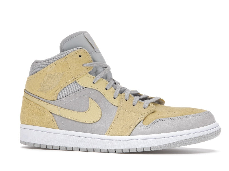 Jordan 1 Mid Mixed Textures Yellow