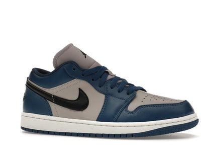 Jordan 1 Low French Blue College Grey (Women's)