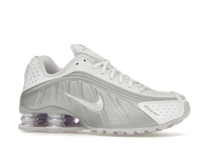 Nike Shox R4 White Metallic Platinum Barely Grape (Women's)