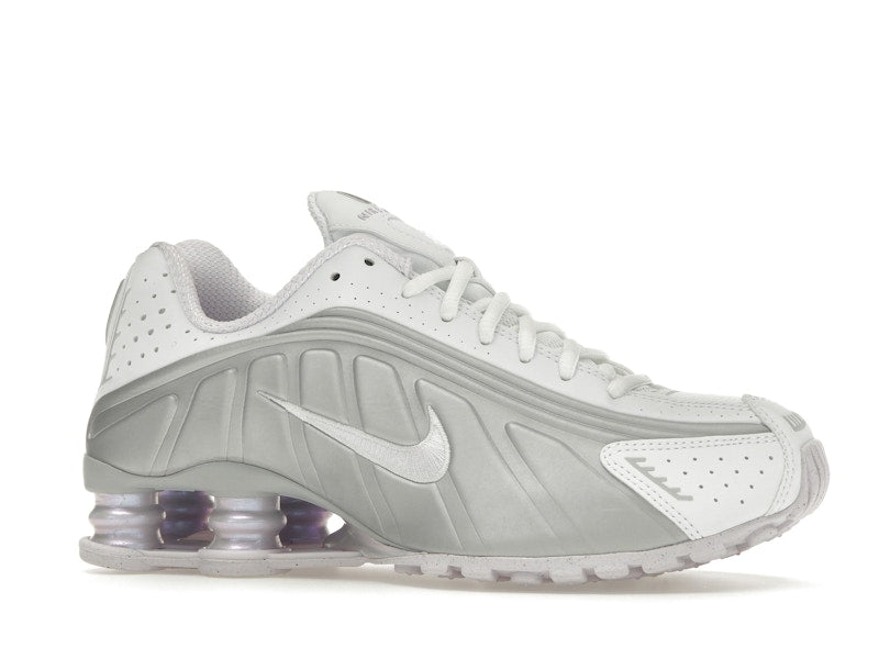 Nike Shox R4 White Metallic Platinum Barely Grape (Women's)