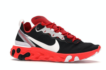 Nike React Element 55 Black White Red Orbit