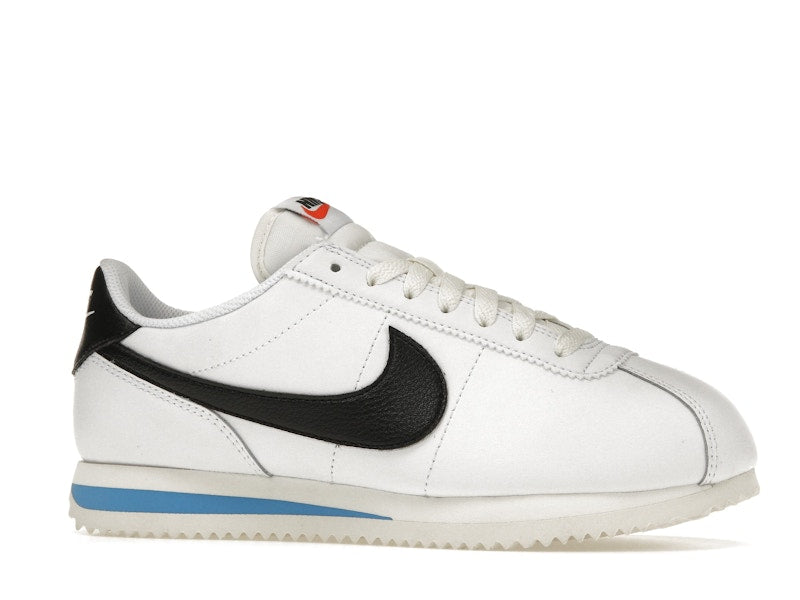 Nike Cortez White Black Light Photo Blue (Women's)