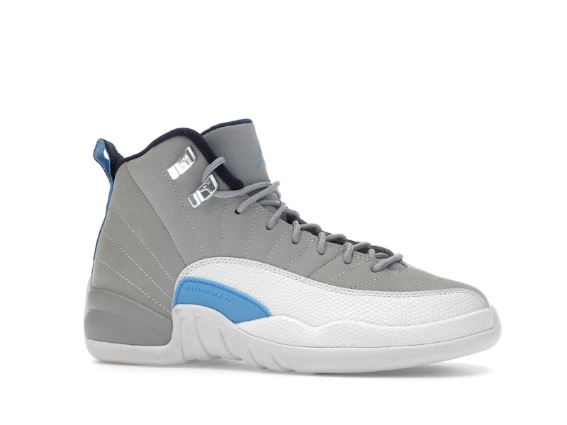 Jordan 12 Retro Grey University Blue (GS)