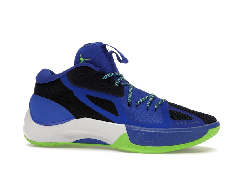 Jordan Zoom Seperate Midnight Navy Electric Green