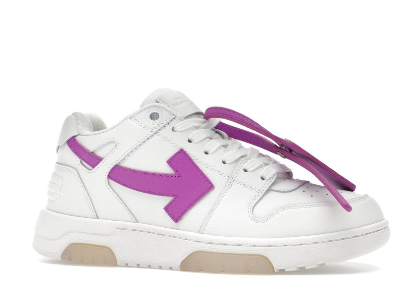 OFF-WHITE Out Of Office OOO Low Tops White Purple (Women's)