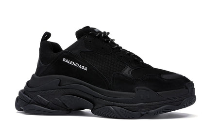Balenciaga Triple S Triple Black (2018 Reissue) (Nondistressed)