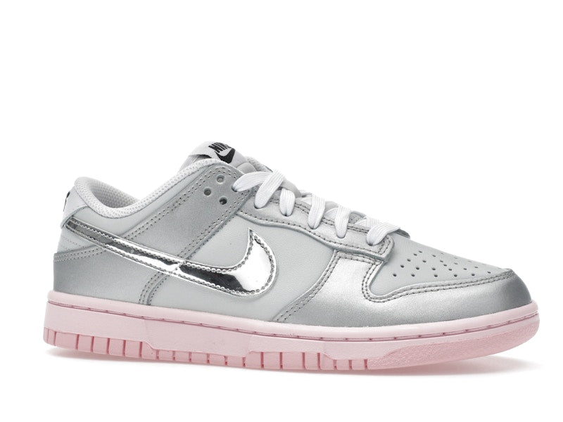 Nike Dunk Low LX Metallic Silver Pink Foam (Women's)