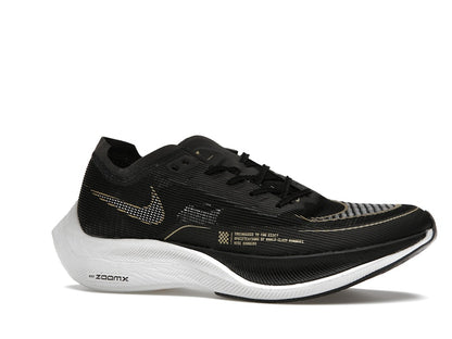 Nike ZoomX Vaporfly Next% 2 Black Metallic Gold Coin