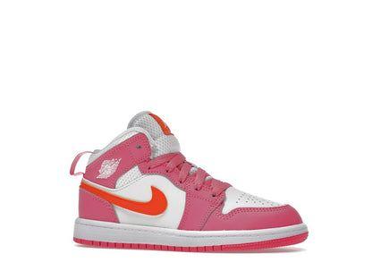Jordan 1 Mid Pinksicle Safety Orange (PS)