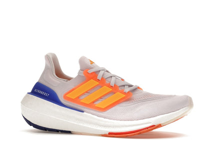 adidas Ultra Boost Light Cloud White Solar Gold Lucid Blue