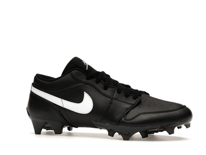 Jordan 1 Low TD Cleat Black White