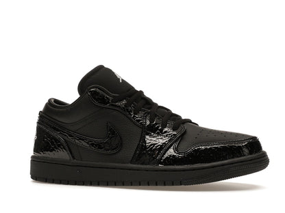 Jordan 1 Low SE Patent Elephant Black (Women's)