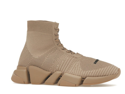 Balenciaga Speed 2.0 Lace Up Beige (Women's)