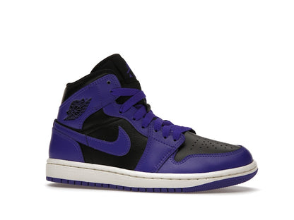 Jordan 1 Mid Purple Black (Women's)