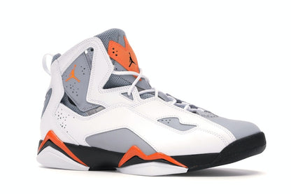 Jordan True Flight White Orange Grey