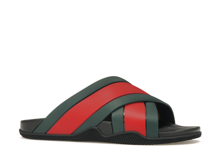 Gucci Web Slide Black Rubber