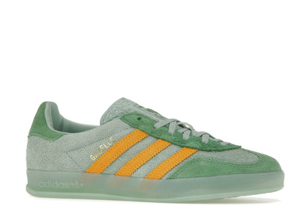 adidas Gazelle Indoor Hazy Green Crew Yellow (Women's)