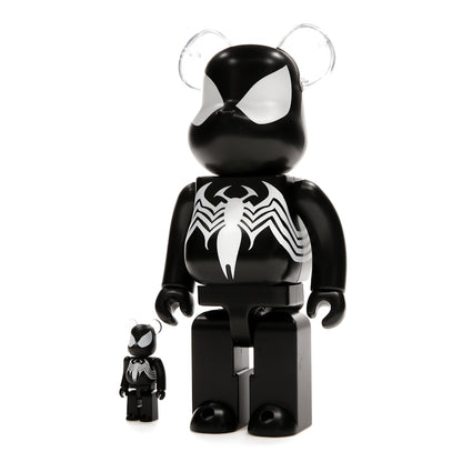 Bearbrick x Marvel Spider-Man Black Costume 100% & 400% Set