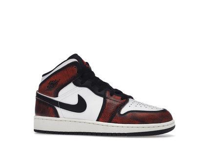 Jordan 1 Mid Wear-Away Chicago (GS)
