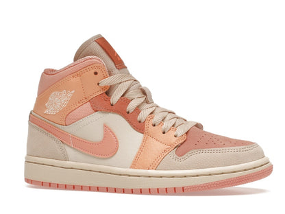 Jordan 1 Mid Apricot Orange (Women's)