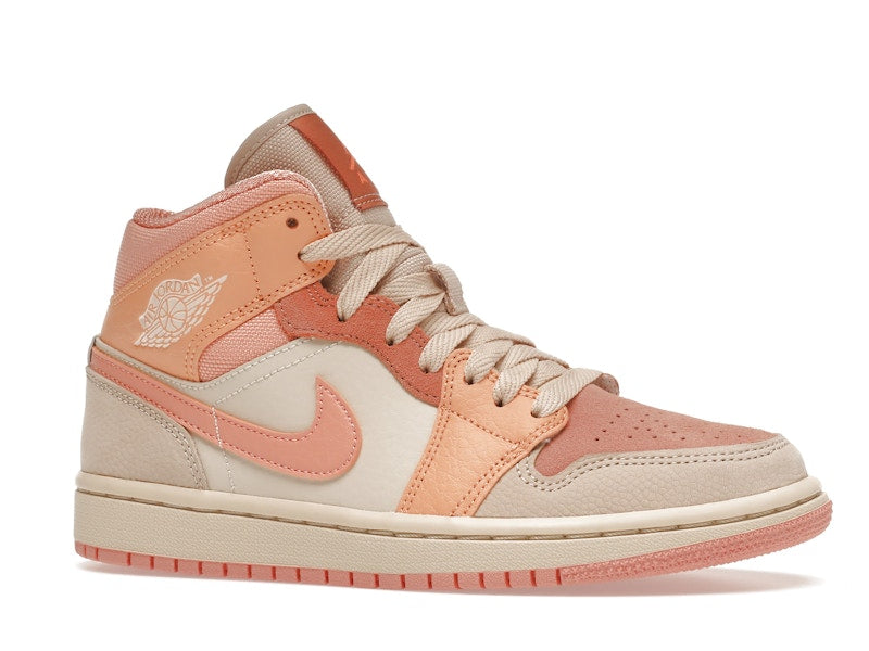 Jordan 1 Mid Apricot Orange (Women's)