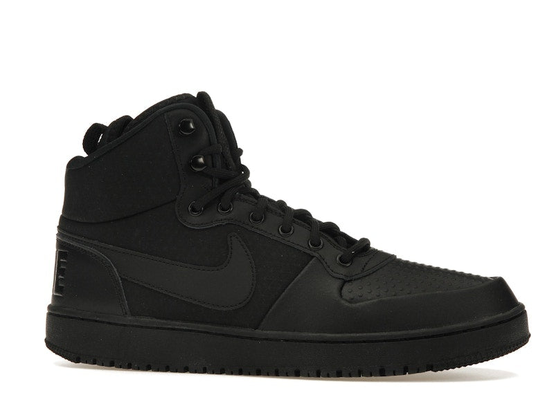 Nike Court Borough Mid Winter Triple Black