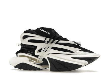 Balmain Unicorn Low-Top Black White