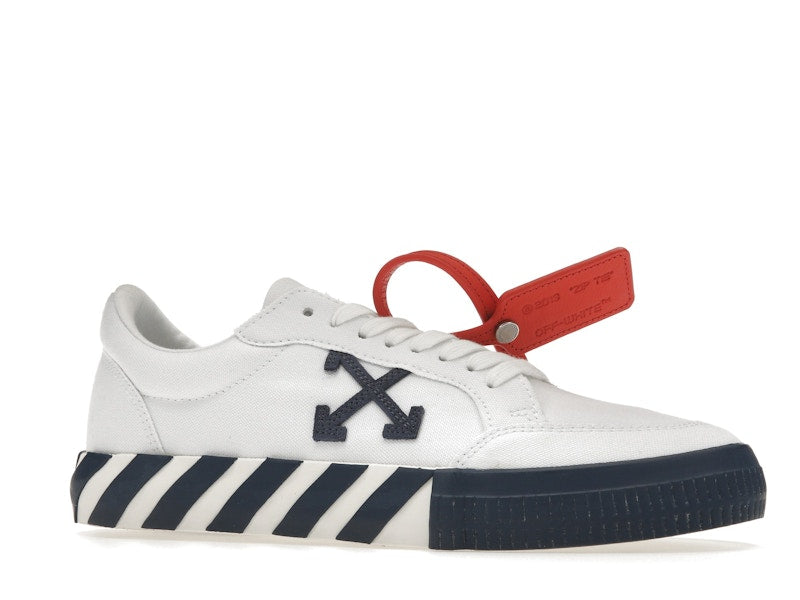 OFF-WHITE Vulcanized Low White Blue Canvas